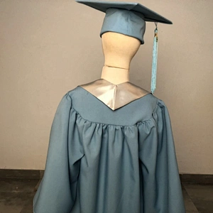 printed colorful  satin graduation stole or sach for children