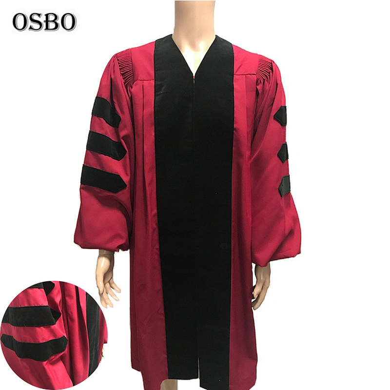 Customized /master/deluxe doctoral graduation bachelor robes