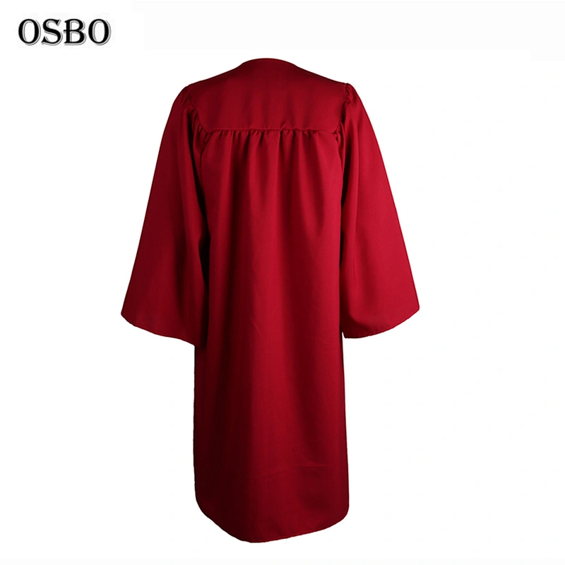 2019 Maroon Wholesale University Academic College Graduation Gown Set