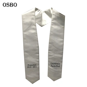 Unisex African Plain Adult Graduation Stole