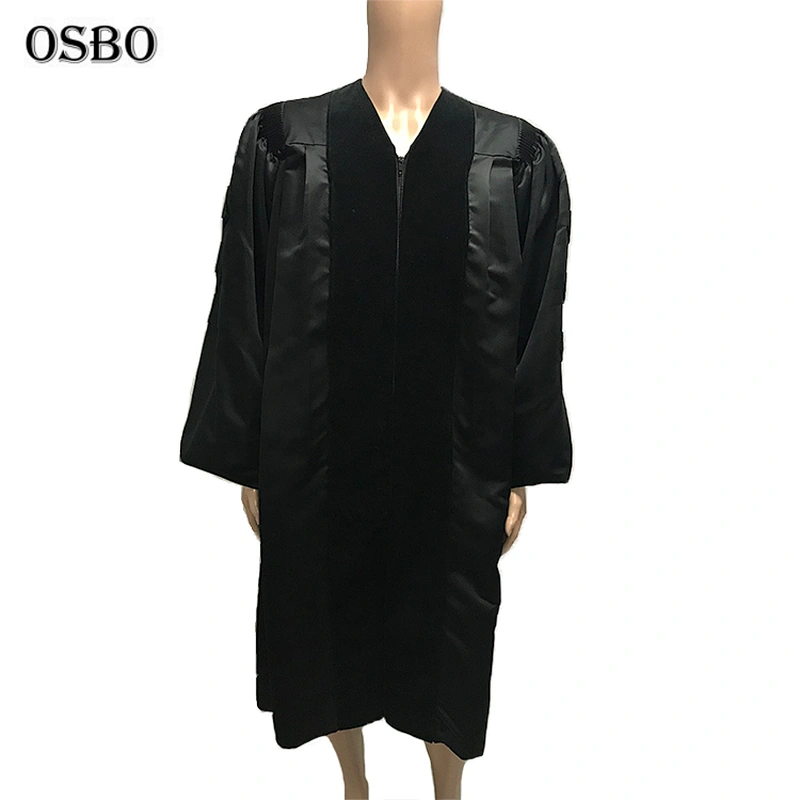 Latest wholesale academic doctoral graduation gown
