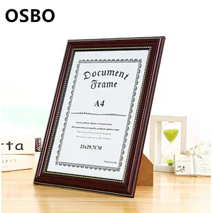 A4 wholesale cheap graduation pictures  Diploma Certificate photo  Frame with tassel