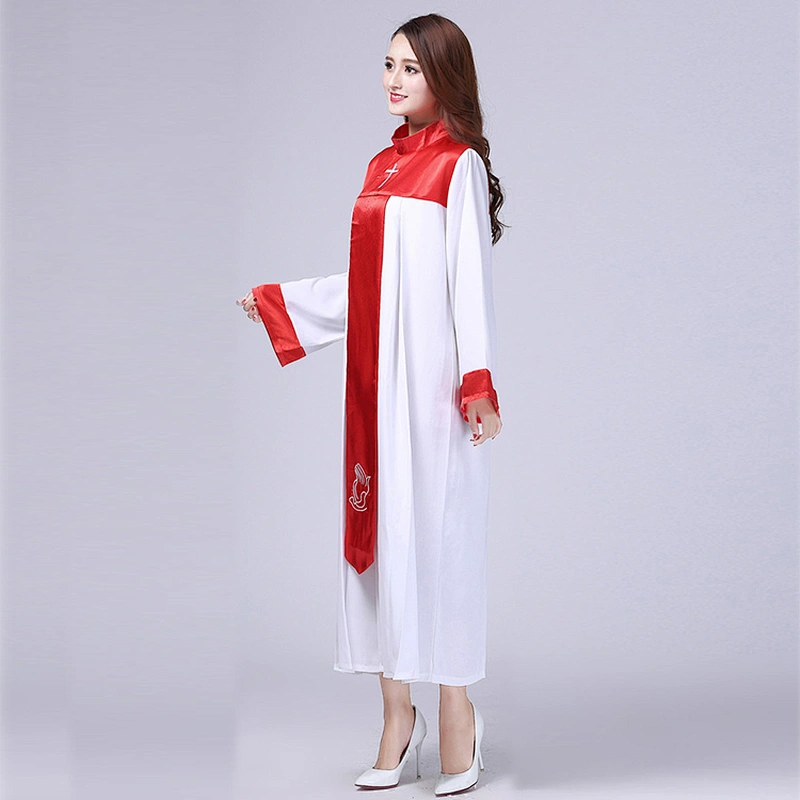 Wholesale church choir dress Woman Singing clothes Long sleeve Free choir robes