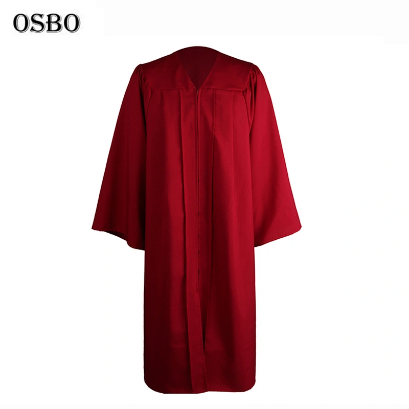 2019 Maroon Wholesale University Academic College Graduation Gown Set