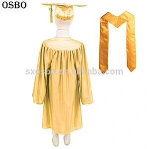 High Quality Children Graduation Gown For Kindergarten