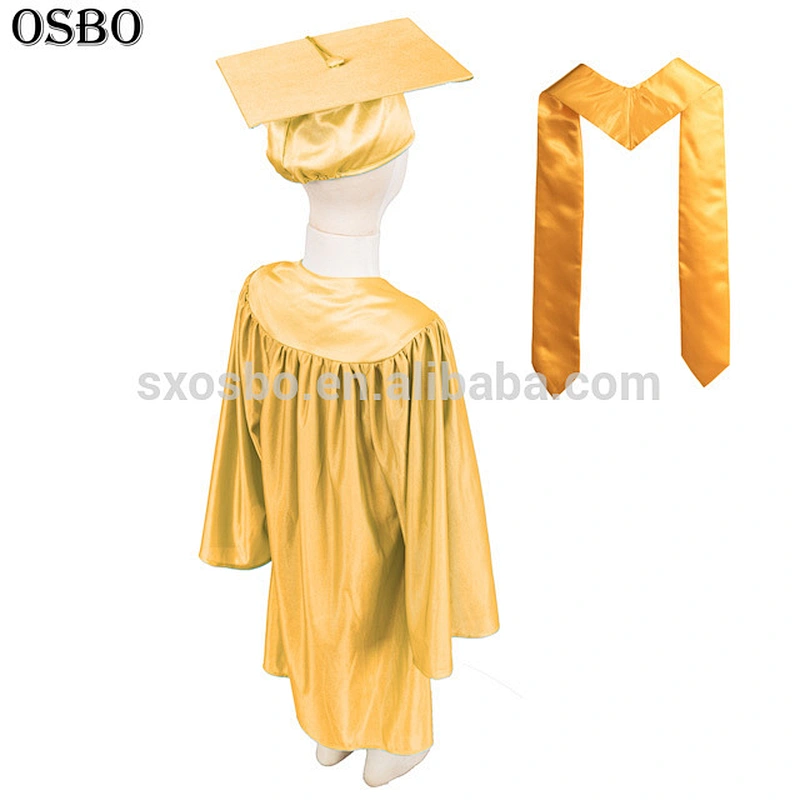 High Quality Children Graduation Gown For Kindergarten
