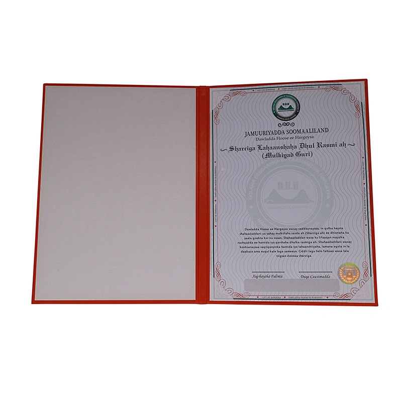 Watermark Paper Security Certificate Printing Paper