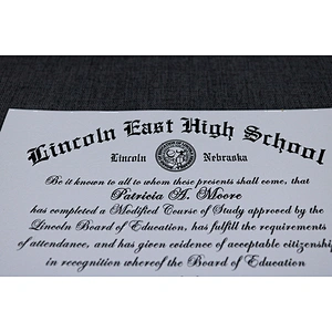 Raised Letter Certificate Paper for Graduates