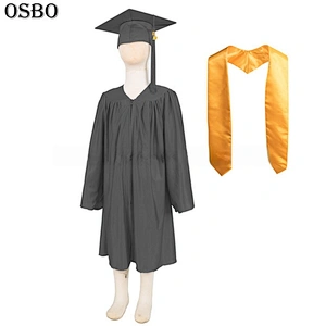 High Quality Children Kindergarten Graduation Gown With Stole