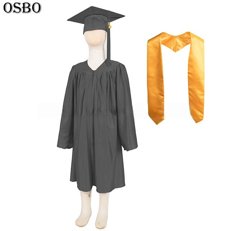 High Quality Children Kindergarten Graduation Gown With Stole