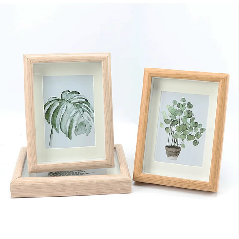 wholesale depth 1.5 cm  home decor wooden 3D  wall shadow box picture frame