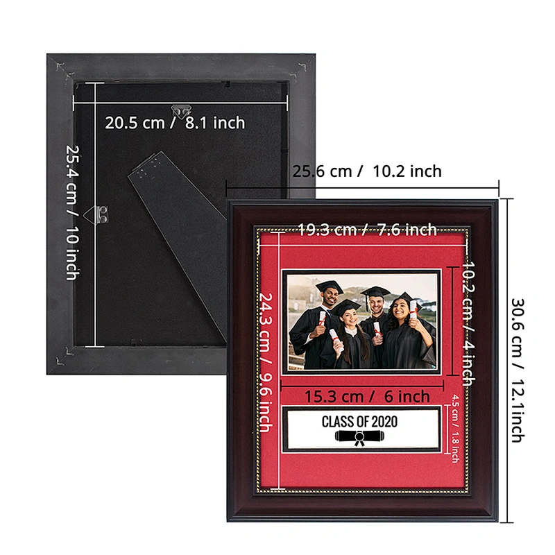Wholesale Graduation Photo Frame with celebrities Class Name School Seal Holder