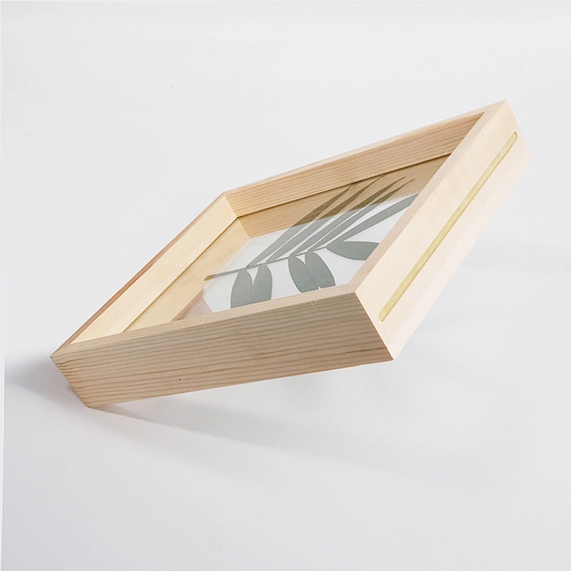 5inch 6inch 7inch Double sided glass photo square picture frame