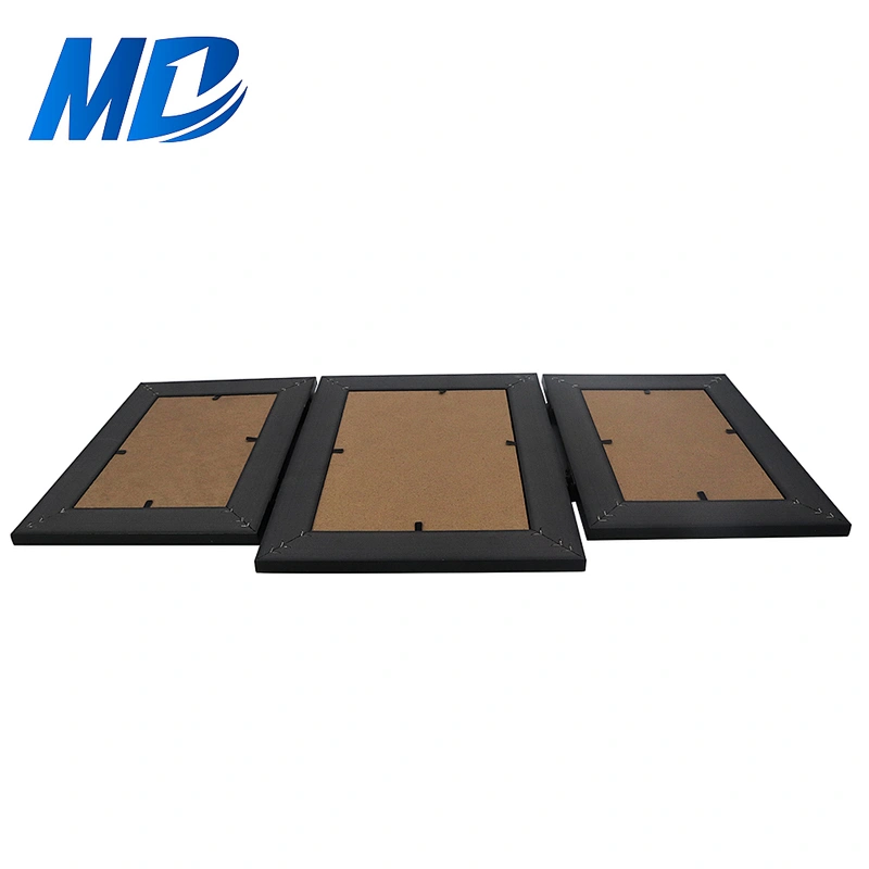 Tabletop PS Photo Frame 4x6 5x7 Hinged Threefold Picture Personalised Photo Frames,Glass Front,Fit for Stands Vertical
