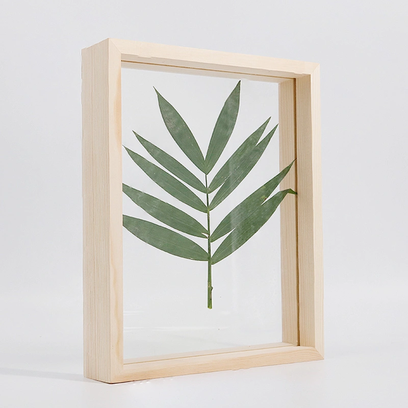 5inch 6inch 7inch Double sided glass photo square picture frame