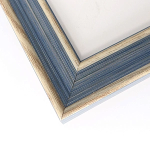 Hot sale wood like finish Blue diploma certificate document frames, A4 or 11*14 in picture frame