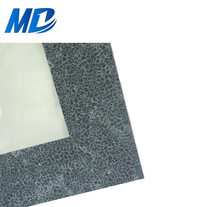 Plastic Picture Photo Frames -  Distressed Blue and High Definition Real Glass or plastic glass for Wall or Desktop High quality