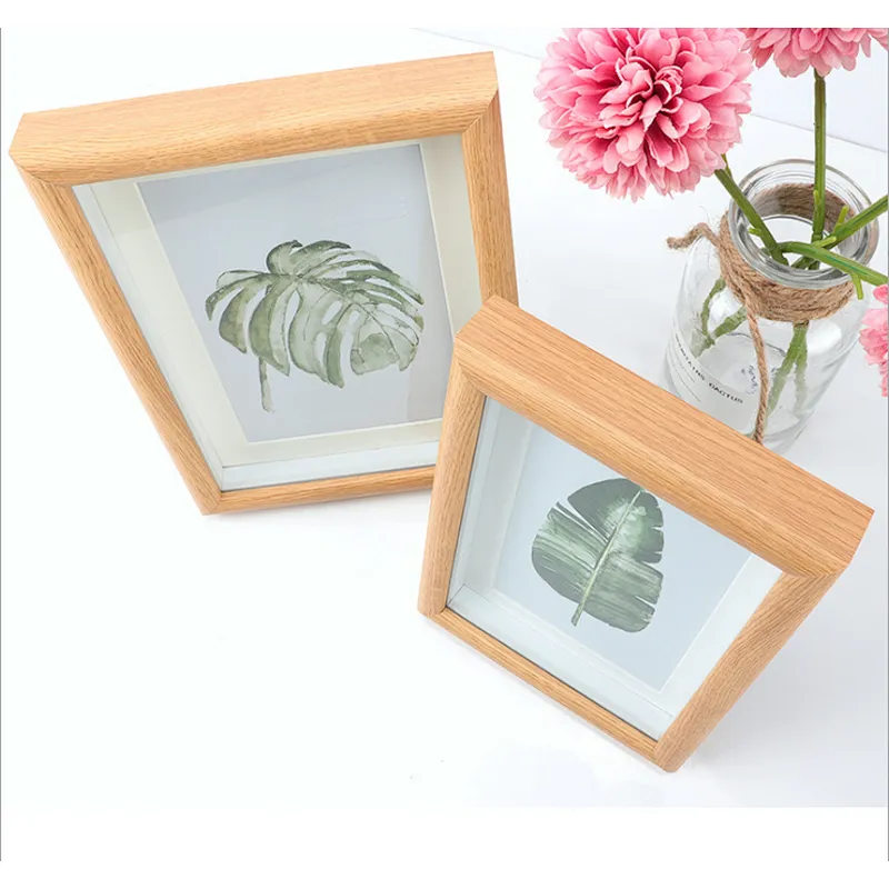 wholesale depth 1.5 cm  home decor wooden 3D  wall shadow box picture frame