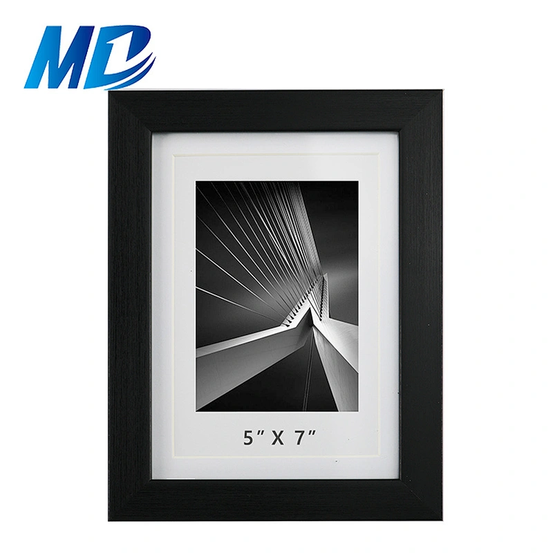 classic Basics Black Picture or Poster Frame mat for 5*7in photos
