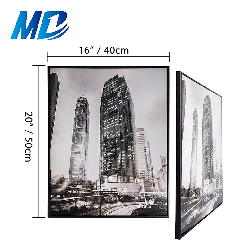 A0 A1A2 A3 wall hanging larger aluminium advertising picture poster frame