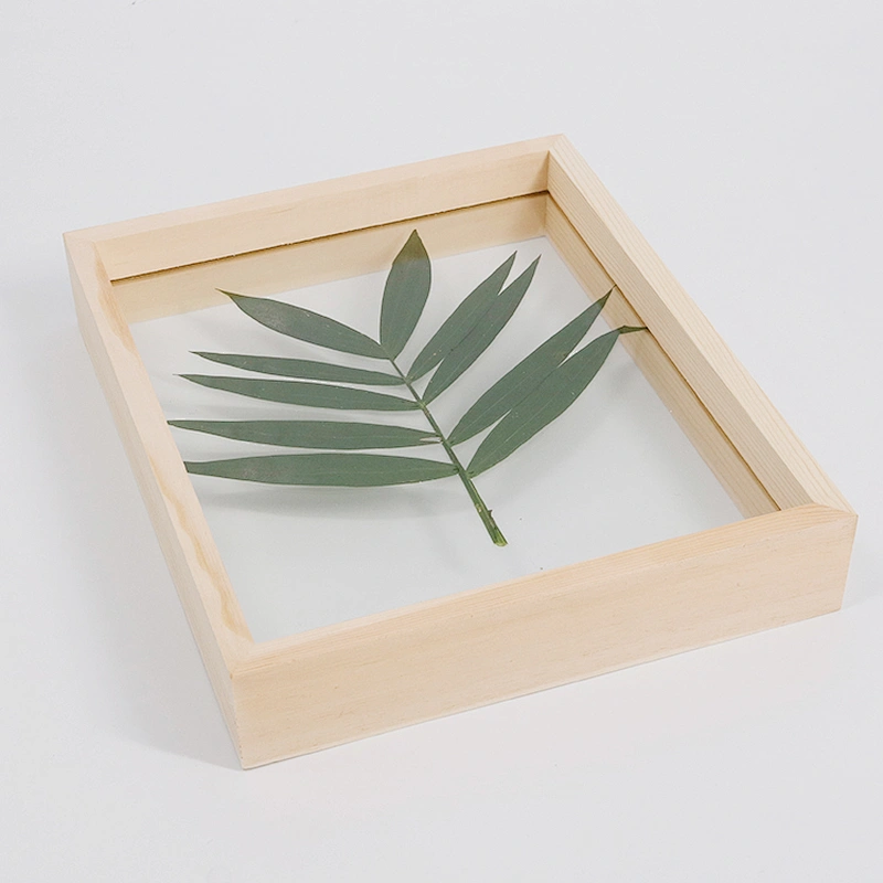 5inch 6inch 7inch Double sided glass photo square picture frame