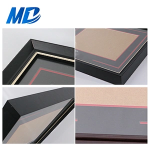 Wholesale Golden Rim Wooden Diploma Certificate Frames