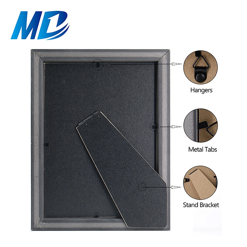 classic Basics Black Picture or Poster Frame mat for 5*7in photos