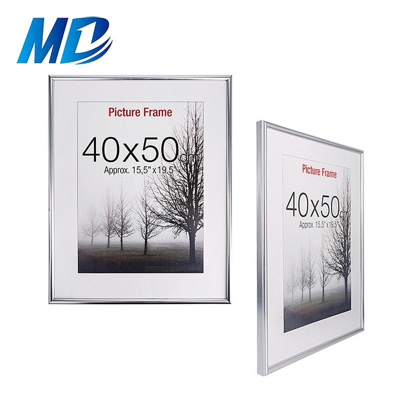 customized 30X40 50x70 A2 large wall hanging plastic colored pvc advertising poster picture frame