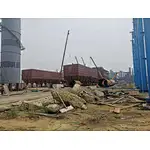 山东日照两条4.5米回转窑施工现场