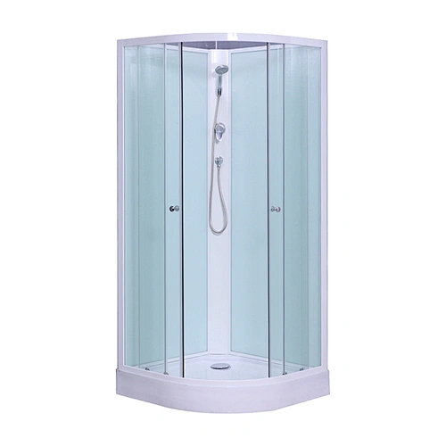 Bathroom Equipment 4 sided Tempered Glass Corner Shower Cabin Complete Shower Enclosure