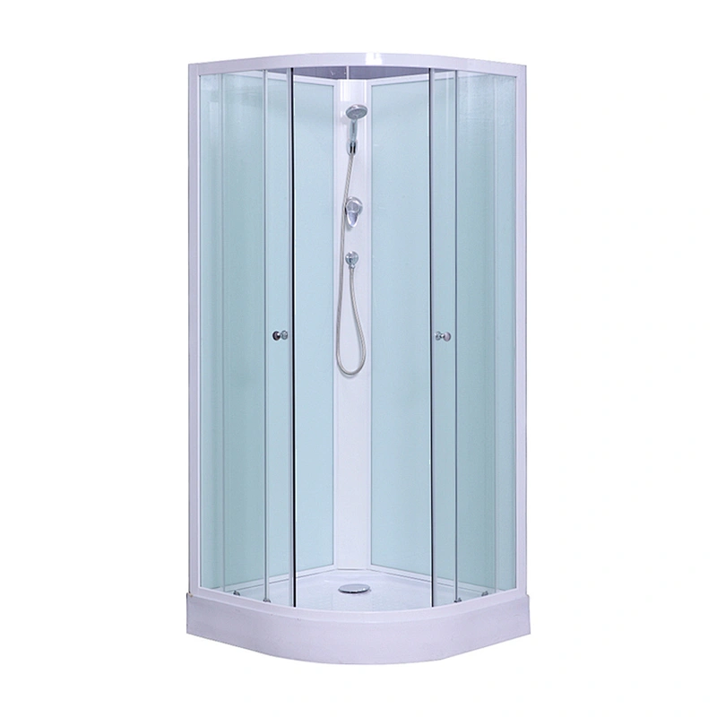 Bathroom Equipment 4 sided Tempered Glass Corner Shower Cabin Complete Shower Enclosure