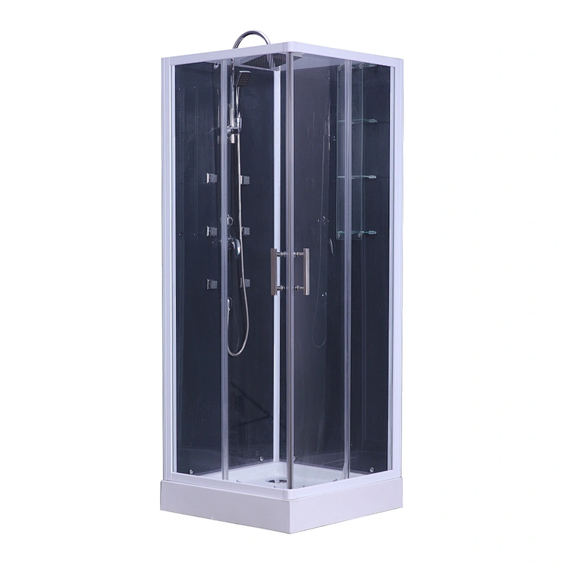 Hotel Bathroom Design 80x80 Square Portable Shower Cabin