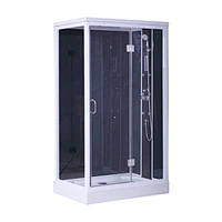 Toilet Rectangle freestand enclosed corner bath shower cabin