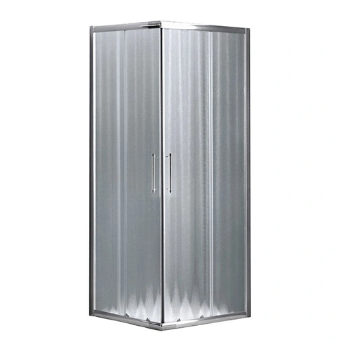 Home Use Small Bathroom Square Style With Special Rat Hair Glass Shower Enclosure