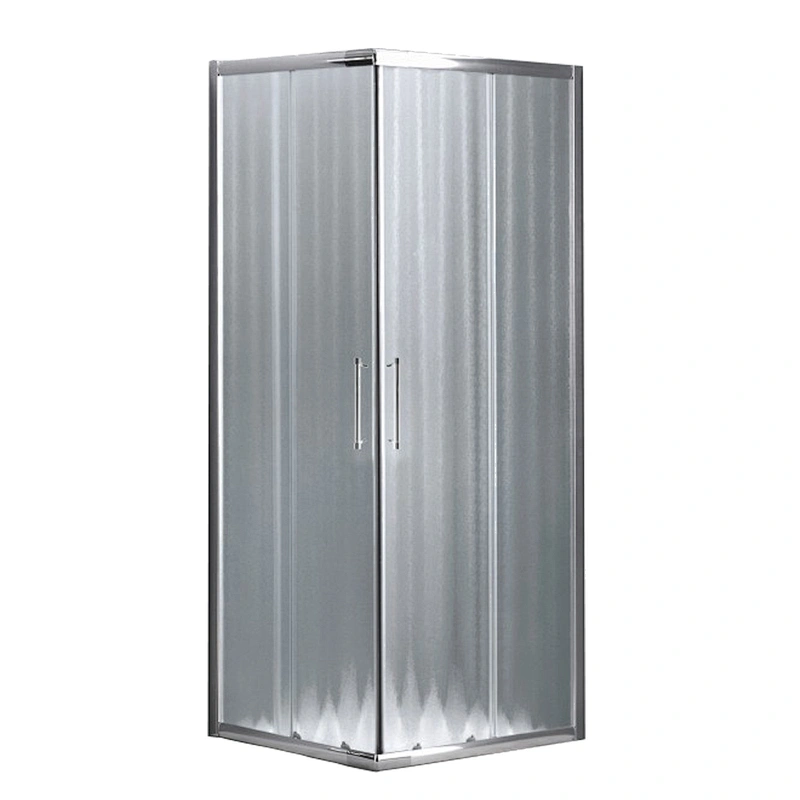 Home Use Small Bathroom Square Style With Special Rat Hair Glass Shower Enclosure