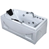 Professional Factory Made Pinghu White 4 Foot Bathtub
