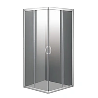 Factory Price Custom Size Shower 6MM/8MM Clear Glass Bathroom Shower Enclosure