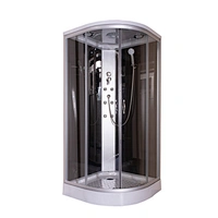 Modern Design Aluminium Frame Complete Glass Room High Quality 90x90 Shower Cabin Bathroom