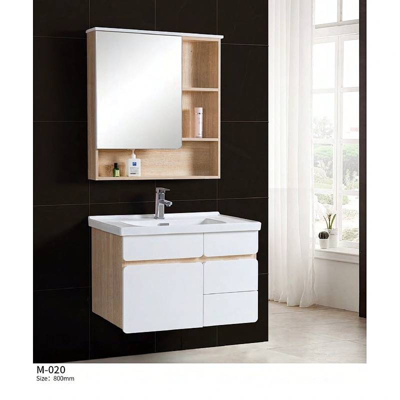 China Factory Wholesale Plywood Mirror Cabinet Bathroom Modern