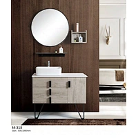 2019 New China Supplier Plywood Mirror Cabinet Bathroom