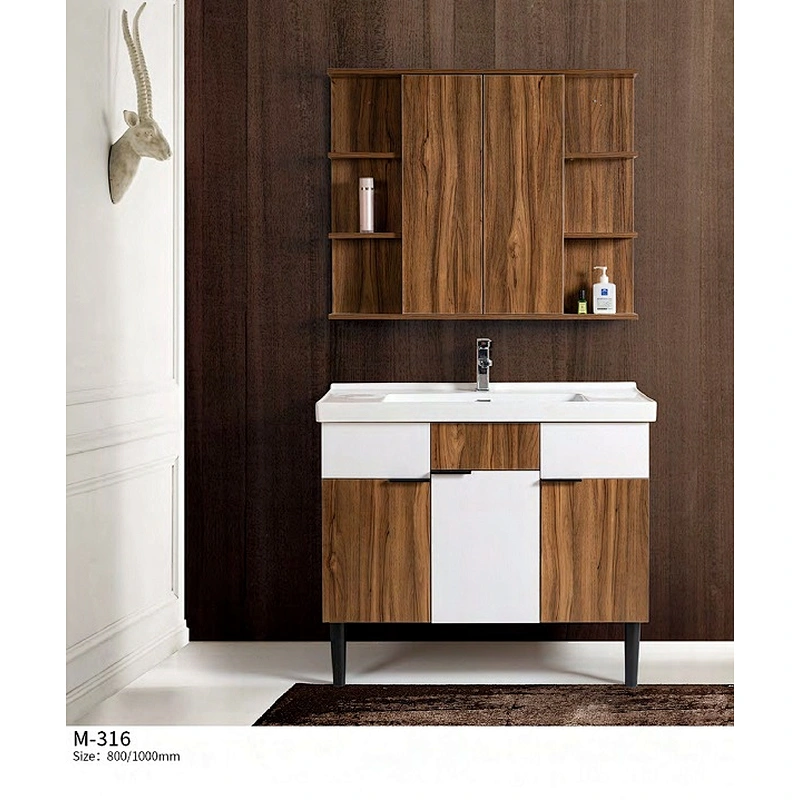 Made In China Superior Quality Professional Plywood Bathroom Sinks And Cabinet