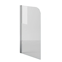 China Modular Bathroom Design Curved Glass Shower Screen