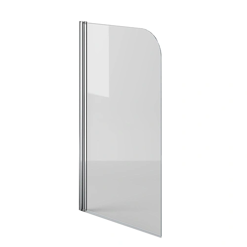 China Modular Bathroom Design Curved Glass Shower Screen