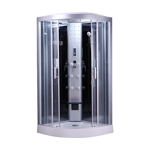Aluminum mini complete portable shower and toilet cabin