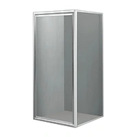2019 New Product Aluminum Frame Bathroom Pivot Glass Door Shower Enclosure