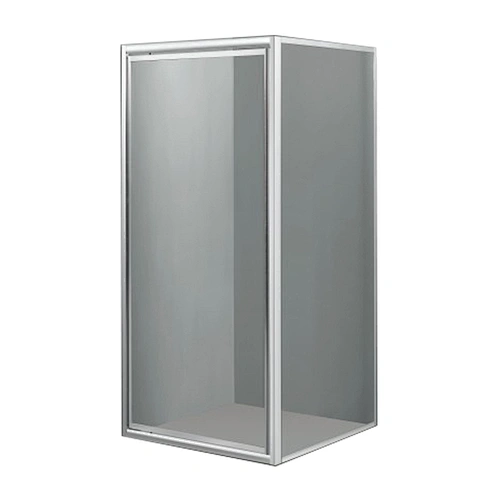 2019 New Product Aluminum Frame Bathroom Pivot Glass Door Shower Enclosure