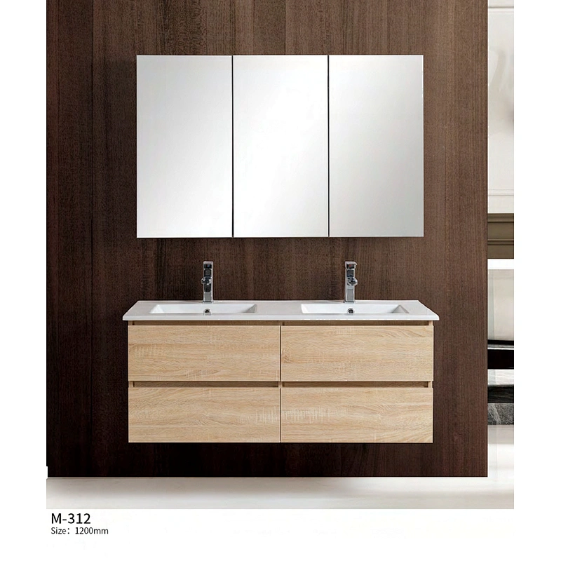 Best Price Superior Quality Mirror Plywood Bathroom Standing Cabinet