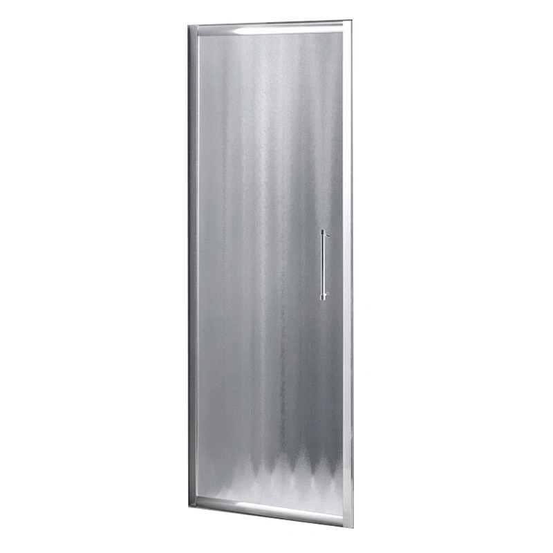 2019 New Popular Portable Shower Door Rat Hair Glass Design Shower Screen