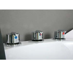 New Fashion Whirlpool White Irregular Bathtub