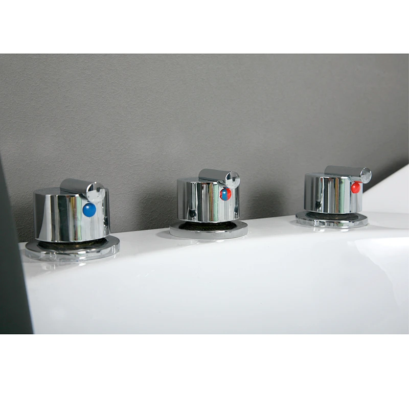 New Fashion Whirlpool White Irregular Bathtub
